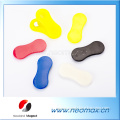 Colorful plastic magnetic clips for office use for hot sale